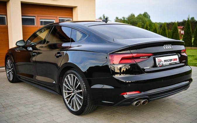 Audi A5 cena 128800 przebieg: 171342, rok produkcji 2018 z Wolbórz małe 704